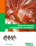 Motors for hermetic & semi-hermetic compressors