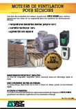 Moteurs de ventilation pour séchoirs