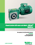 Geared motors with worm and wheel - IMfinity®