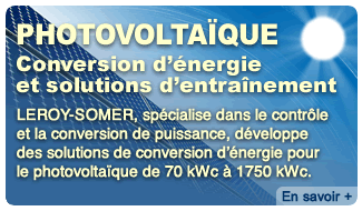 PHOTOVOLTAIQUE
