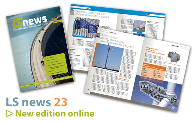 LS news 23 The european magazine of Leroy-Somer. New edition online.