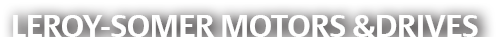 Leroy-Somer Motors & Drives